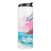 ビーチパームツリーマウンテンビューアドベンチャーアウェイツ タンブラー (回転左)