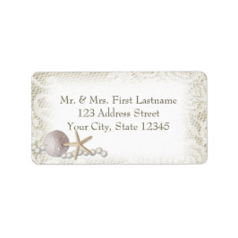 ビーチパール&レース ラベル