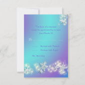 ビーチヒトデrsvp応答結婚数 出欠カード (裏面)