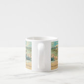 ビーチビクトリアンスイムガール海サマーバケーション エスプレッソカップ (裏面)