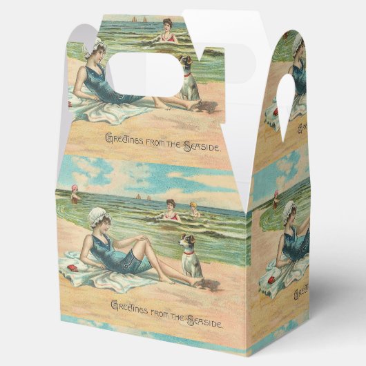 ビーチビクトリアンスイムガール海サマーバケーション フェイバーボックス (オープン)