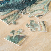 ビーチビクトリアン水着女子 ジグソーパズル (側面)