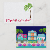 ビーチビジネス/エンクロージャカード/ラベル- SRF 名刺 (正面/裏面)