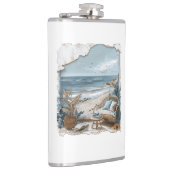 ビーチビジョン – ビーチビューウィンドウ フラスク (右)