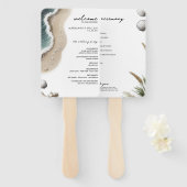 ビーチビデオ式プログラム ハンドファン (正面&裏面)