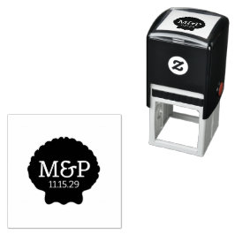 ビーチビブイニシャル セルフインキングスタンプ