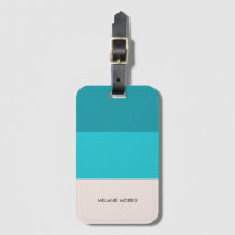 ビーチビブ│コロブロックブルーモノグラム