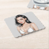 ビーチビベスコアスター ペーパーコースター (アングル)