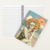 ビーチビベスサマーグラマーガールインサングラス ノートブック (内側)