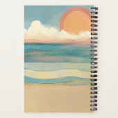 ビーチビベスサマーグラマーガールインサングラス ノートブック (裏面)