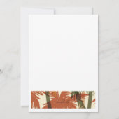 ビーチビベス招待状 招待状 (裏面)