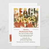 ビーチビベス招待状 招待状 (正面/裏面)