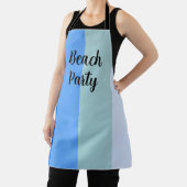 ビーチビベス青ストライプ色 エプロン (インサイチュ)