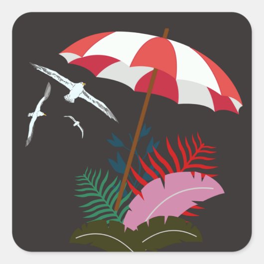 ビーチビベス スクエアシール (正面)