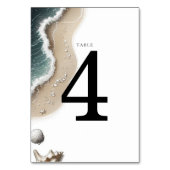 ビーチビベ テーブルナンバー (裏面)