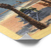 ビーチビューインフロントオブホテルセントキャサリン ポスター (角)