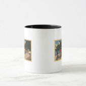 ビーチビューインフロントオブホテルセントキャサリン マグカップ (中央)