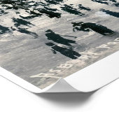 ビーチビュー、アスベリーパークニュージャージーヴィンテージ ポスター (角)