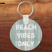 ビーチビーズオンリー動揺してコテージウッド キーホルダー (正面)