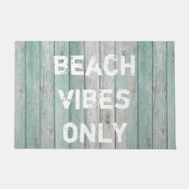 ビーチビーズオンリー動揺してコテージウッド ドアマット