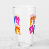 ビーチビーチサンダルトンサンダルスサンダルス海シーサイド タンブラーグラス (左)