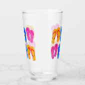 ビーチビーチサンダルトンサンダルスサンダルス海シーサイド タンブラーグラス (右)