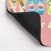 ビーチビーチサンダルマウスパッド マウスパッド (コーナー)