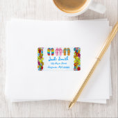 ビーチビーチサンダル住所 シール (インサイチュ)