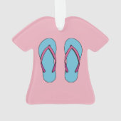 ビーチビーチサンダル オーナメント (裏面)