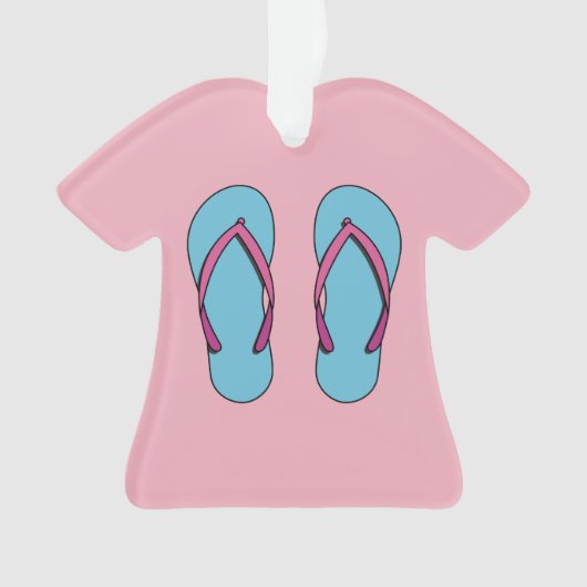 ビーチビーチサンダル オーナメント (正面)