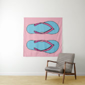 ビーチビーチサンダル タペストリー (インサイチュ(横))