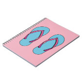 ビーチビーチサンダル ノートブック (左側)