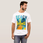 ビーチビーブストロピカル通りスタイル Tシャツ (正面フル)