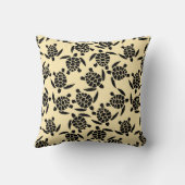 ビーチビーブモチーフ |ウミガメ模様 クッション (裏面)