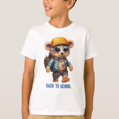 ビーチビーベアで晴れた冒険 – おもしろい準備 Tシャツ (正面)