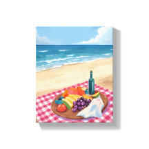 ビーチピクニック | 海岸の絵画