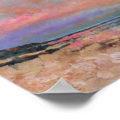 ビーチファインアート絵画ズアートプリント ポスター (角)