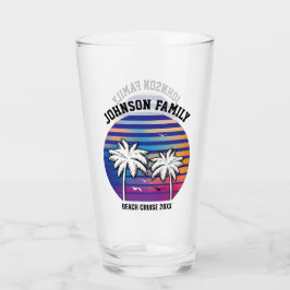 ビーチファミリーリユニオンカスタムクルーズサマー vacation タンブラーグラス