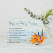 ビーチファミリー懇親会バードオブパラダイス 招待状 (スタンド正面)