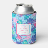 ビーチファミリー懇親会沿岸シェルカニ 缶クーラー (缶正面)