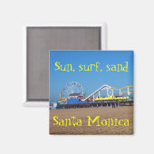 ビーチフェリスホイールサンタモニカ,カリフォルニア桟橋 マグネット (正面/裏面)