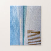 ビーチフェンスモーニングデスティンフロリダジグソーパズル ジグソーパズル (縦)