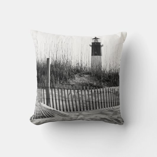 ビーチフェンス及び灯台 クッション (正面)