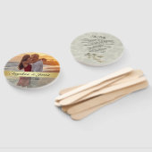 ビーチフォトウェディングパーティー ハンドファン (組立なし)