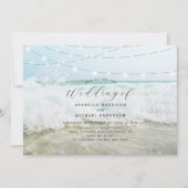 ビーチフォトウェディング招待状 招待状 (正面)