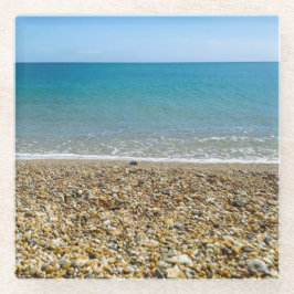 ビーチフォトグラスコースター ガラスコースター