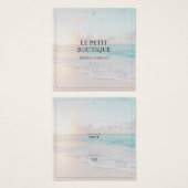 ビーチフォトブティックアパレル表示価格ラベル (正面&裏面)