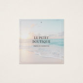 ビーチフォトブティックアパレル表示価格ラベル (正面)