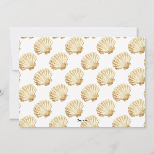 ビーチフォトホリデーシーズアンドグリーティングクリスマス シーズンカード (裏面)