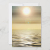 ビーチフォトライフセレブレーション 招待状 (裏面)